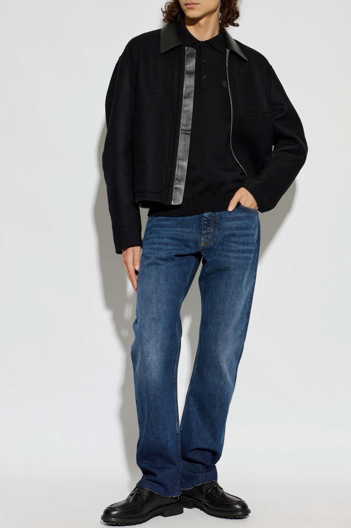 Givenchy Jacket with leather collar | Men's | Vitkac